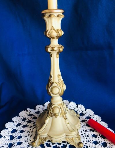 Лот: 18764905. Фото: 1. Подсвечник мраморный, СССР. Предметы интерьера и быта