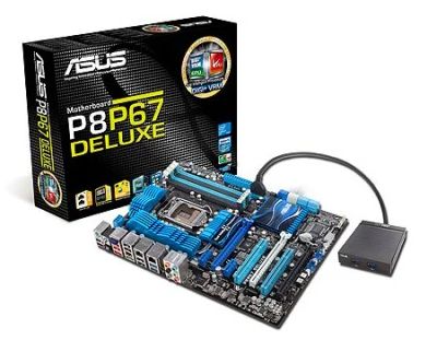 Лот: 6792035. Фото: 1. Геймерская материнка Asus P8P67... Материнские платы