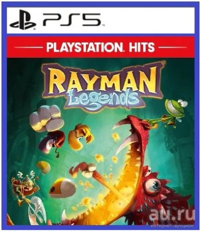 Лот: 17023036. Фото: 1. Rayman Legends. Русс озвучка... Игры для консолей