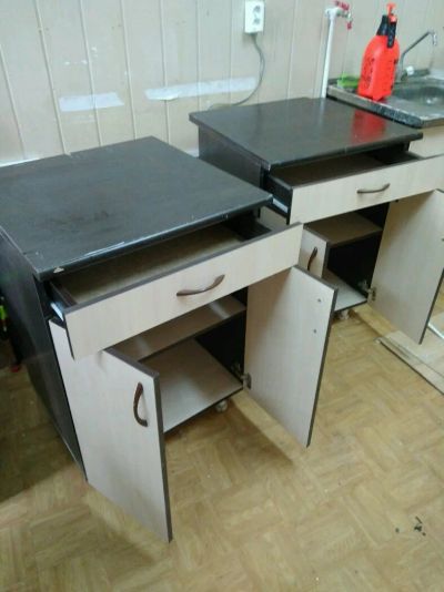 Лот: 13990615. Фото: 1. два кухонных шкафа одним лотом. Шкафы, шкафы-купе