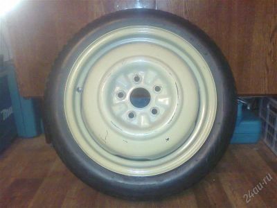 Лот: 2157566. Фото: 1. Запаска 5x114,3 Bridgestone T135... Шины на дисках