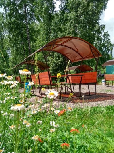 Лот: 9888053. Фото: 1. Беседка на 8 человек. Всё для ландшафта