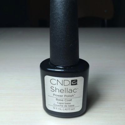 Лот: 7349710. Фото: 1. Shellac cnd base coat 12,5ml новый... Лак для ногтей