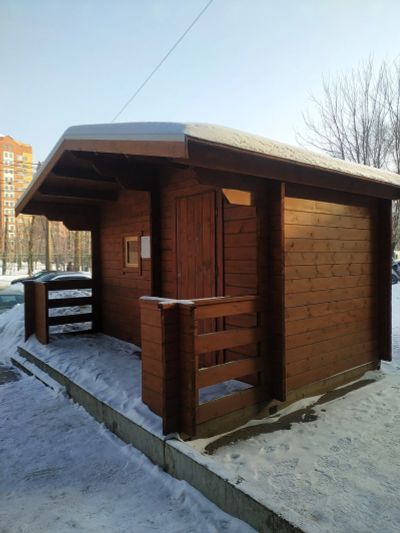 Лот: 19972534. Фото: 1. Комплект бани из мини бруса. Срубы, бани, дома