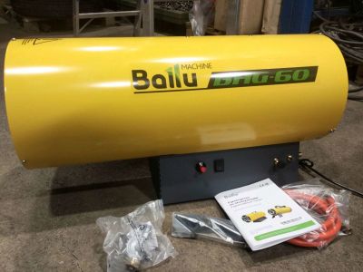 Лот: 16957553. Фото: 1. Газовая пушка тепловая Ballu bhg-60... Обогреватели промышленные, тепловые пушки