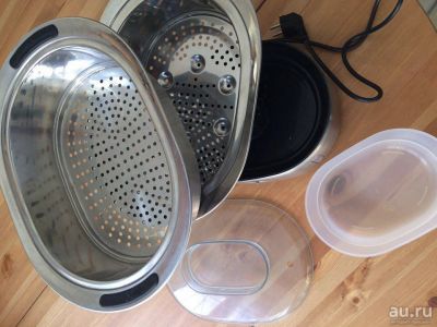 Лот: 9486033. Фото: 1. пароварка tefal inox design нержавеющая... Кухонная