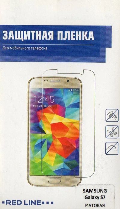 Лот: 16259519. Фото: 1. Защитная пленка Red Line для Samsung... Защитные стёкла, защитные плёнки