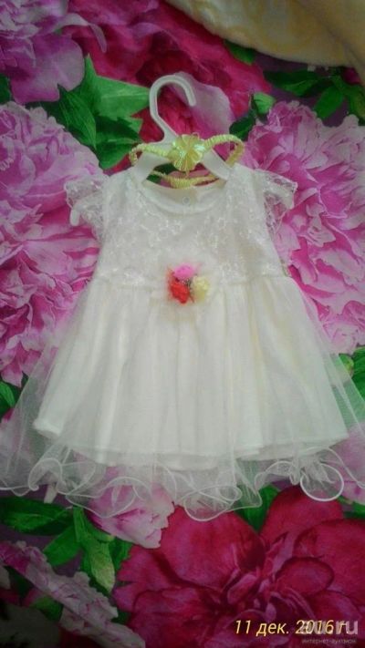 Лот: 8889888. Фото: 1. Платье для принцессы 62-68 + подарок... Платья, сарафаны