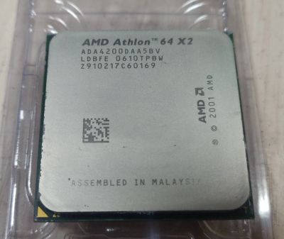 Лот: 19855040. Фото: 1. Процессор AMD Athlon 64 X2 4200... Процессоры