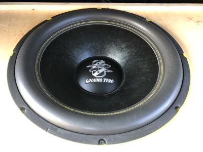 Лот: 14799914. Фото: 1. Сабвуфер graund zero gzrw 46spl... Сабвуферы