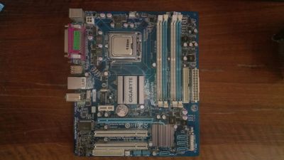 Лот: 15806802. Фото: 1. gigabyte GA-G41M Combo ddr2... Материнские платы