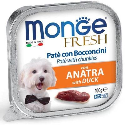 Лот: 16811149. Фото: 1. Monge Dog Fresh (Монж) консервы... Корма