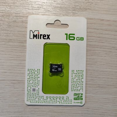 Лот: 23562564. Фото: 1. Каррта памяти microsd 16 гб. Карты памяти