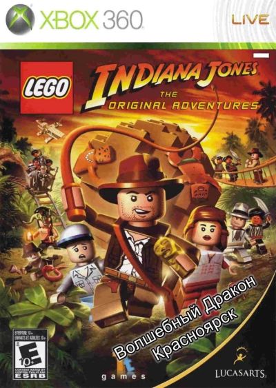 Лот: 10376588. Фото: 1. LEGO Indiana Jones The Original... Игры для консолей