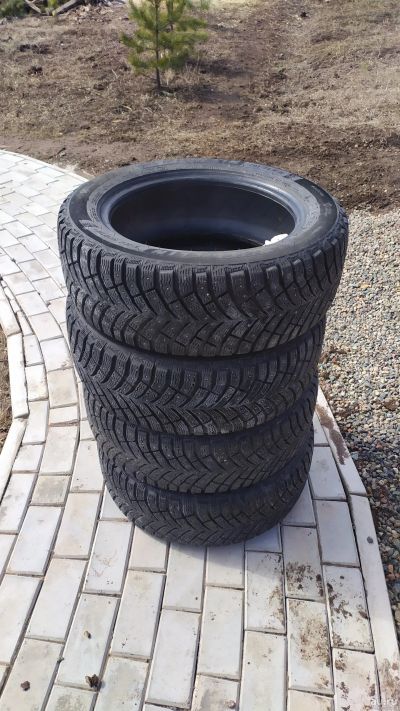 Лот: 18127844. Фото: 1. Идеальная зимняя резина Michelin... Шины