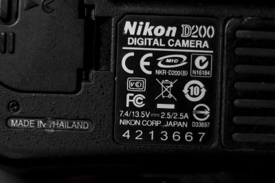 Лот: 10174139. Фото: 1. Nikon D200. Цифровые зеркальные
