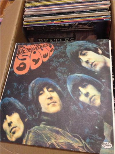 Лот: 8518666. Фото: 1. Beatles резиновая душа LP винил... Аудиозаписи