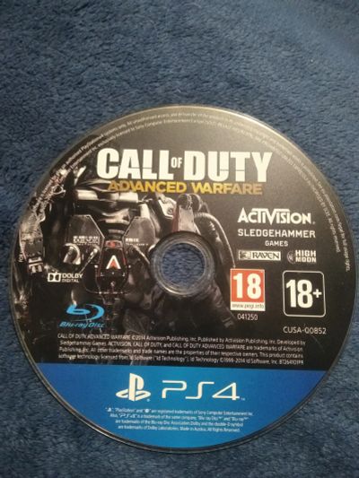 Лот: 25776279. Фото: 1. Call of duty advanced warfare... Игры для консолей