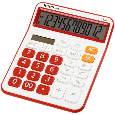 Лот: 25010912. Фото: 1. Калькулятор ELEVEN CDC-110-WH... Калькуляторы