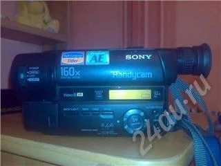 Лот: 184788. Фото: 1. Видеокамера касетная Sony Video... Видеокамеры