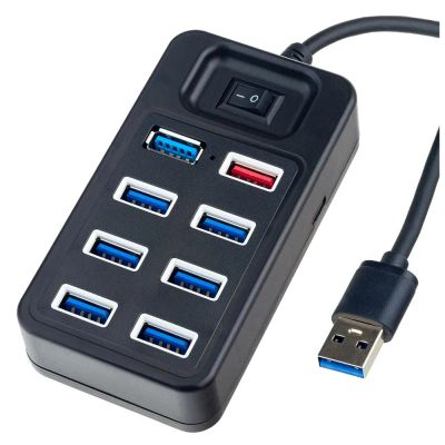 Лот: 25010319. Фото: 1. USB_Хаб 8xUSB_Perfeo (PF-H050... USB хабы