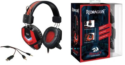 Лот: 16069295. Фото: 1. Гарнитура игровая Redragon Ridley... Акустические системы
