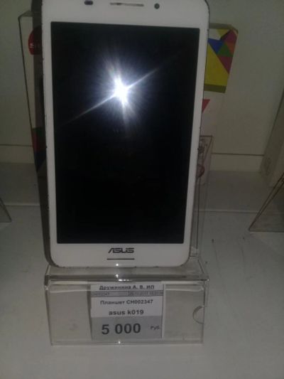 Лот: 10520317. Фото: 1. планшет asus k019 с симкой. Планшеты