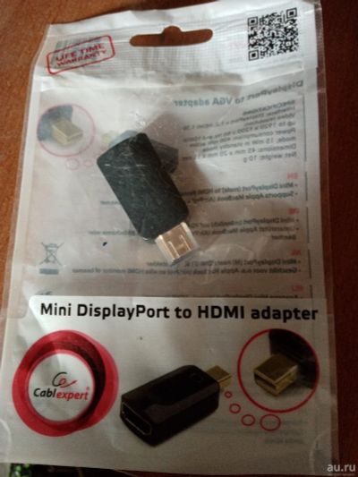 Лот: 17439544. Фото: 1. переходник адаптер MD - HDMI. Шлейфы, кабели, переходники