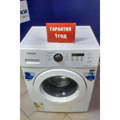 Лот: 25763333. Фото: 1. Стиральная машина SAMSUNG WF600W0BCWQ. Стиральные машины