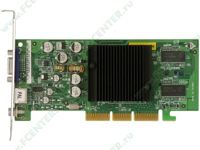 Лот: 8913358. Фото: 1. Видеокарта AGP 64МБ ASUS V9180SE. Видеокарты