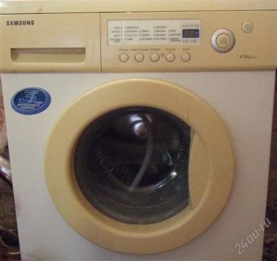Лот: 1217743. Фото: 1. Samsung F1043. Стиральные машины