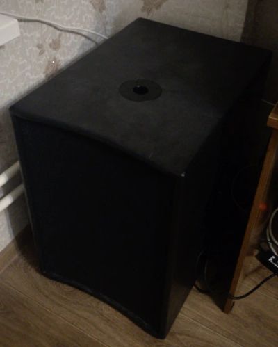 Лот: 4080997. Фото: 1. Активный сабвуфер Eurosound 600... Эстрадная акустика и усилители