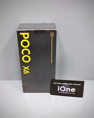 Лот: 21764587. Фото: 1. Poco X6 5G 12/512Gb Blue (Новый... Смартфоны