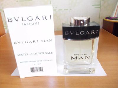 Лот: 10972311. Фото: 1. Bvlgari Man 100мл тестер 3000... Мужская парфюмерия