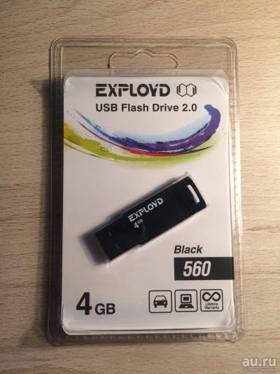 Лот: 10228758. Фото: 1. Флеш-накопитель USB 4GB Exployd... USB-флеш карты