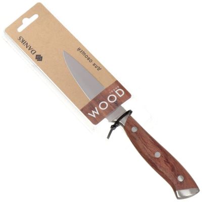 Лот: 25555753. Фото: 1. Нож кухонный Daniks, Wood, для... Столовые приборы, ножи