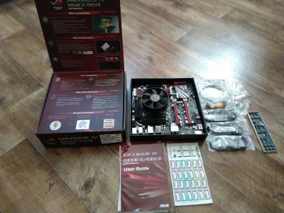Лот: 14314252. Фото: 1. Asus Maximus IV Gene-Z/Gen3 LGA1155... Материнские платы