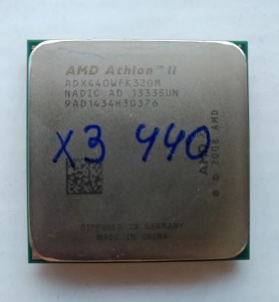 Лот: 18452520. Фото: 1. Процессор AMD Athlon II X3 440... Процессоры