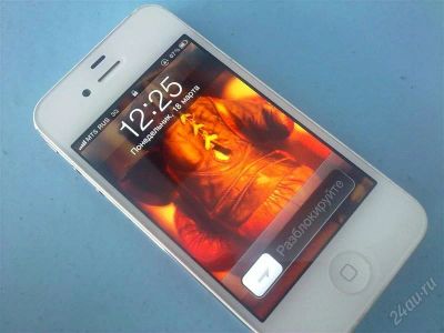 Лот: 2619256. Фото: 1. iPhone 4 16GB ориганал, новое... Смартфоны