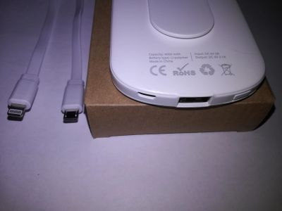 Лот: 17078895. Фото: 1. Power bank RoHS 4000mah (новый... Внешние, портативные аккумуляторы для смартфонов (Power bank)