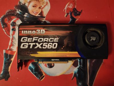 Лот: 17216644. Фото: 1. Gtx 560 1gb. Видеокарты