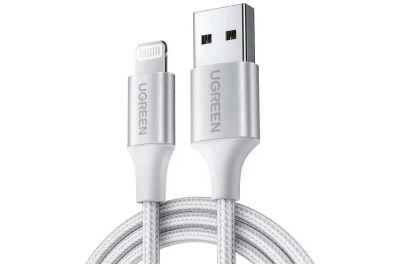 Лот: 25529793. Фото: 1. Кабель UGREEN US199 (60161) Lightning... Шлейфы, кабели, переходники
