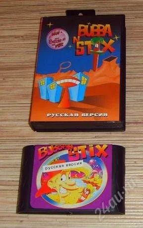 Лот: 1522148. Фото: 1. Игра для Sega Mega Drive "Bubba... Игры для консолей