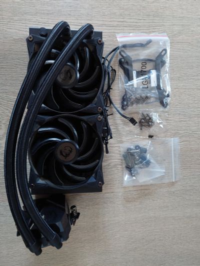 Лот: 24610049. Фото: 1. Система охлаждения MSI Mag Coreliquid... Системы охлаждения