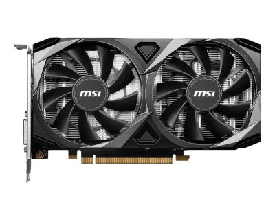 Лот: 25717474. Фото: 1. Видеокарта GeForce RTX3050 MSI... Видеокарты