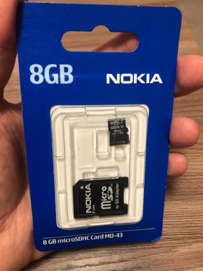 Лот: 17533752. Фото: 1. Карта памяти MicroSD 8Gb 4 class... Карты памяти