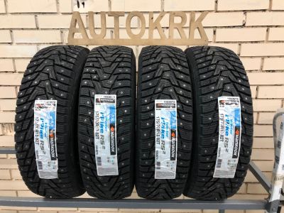 Лот: 16608497. Фото: 1. Зимние шины R13 175/70 Hankook... Шины