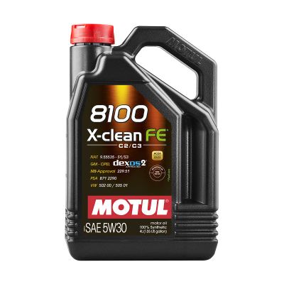 Лот: 12496754. Фото: 1. Motul 8100 X-clean FE 5W30 4 л. Масла, жидкости