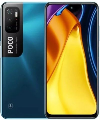 Лот: 17785541. Фото: 1. Новый POCO m3 pro 5g cool blue... Смартфоны