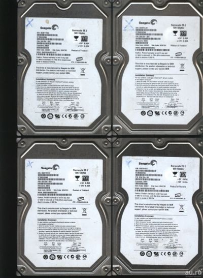 Лот: 14167977. Фото: 1. 5 неисправных жестких дисков HDD... Жёсткие диски (HDD)